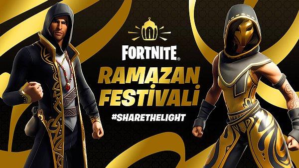 Fortnite'ta şimdilerde ayrıca Ramazan Festivali etkinliği de devam etmekte.