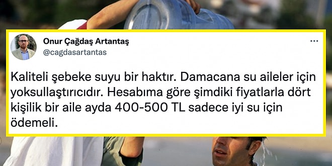 Damacana Suya Gelen Zamların Ardından İsyan Eden Kullanıcıların Hak Vereceğiniz Tepkileri