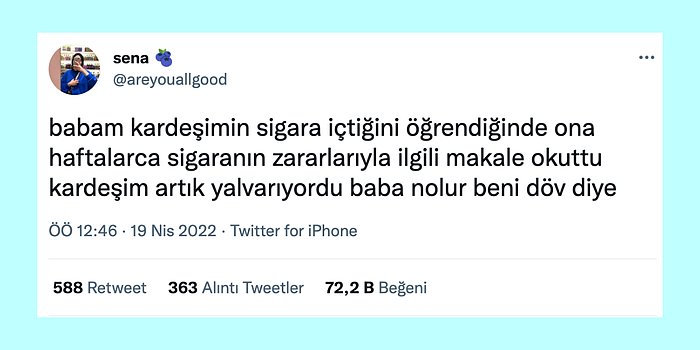 Ailelerine Sigara İçerken Yakalanma Anılarını Paylaşarak Güldüren Twitter Kullanıcıları