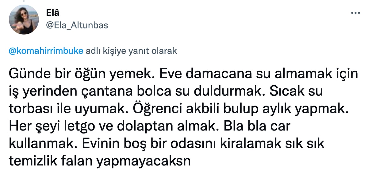 Asgari Ücretle Hayatta Kalma Tüyolarını Paylaşarak Hepimize Zeka ...