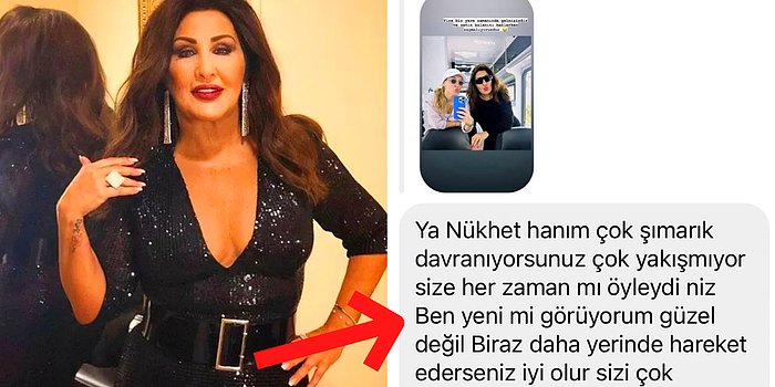 Instagram'dan Gelen Hadsiz Mesajı Yayınlayan Nükhet Duru Takipçisine Kapak Gibi Bir Cevap Verdi