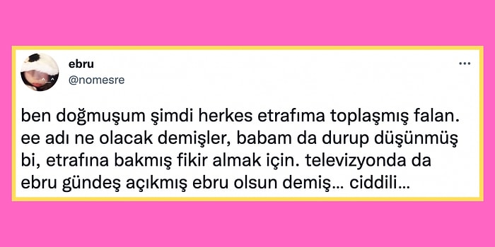 Bazılarını Anlamlı Bazılarını da Komik Bulacağınız İsim Hikayelerini Paylaşan İnsanlar