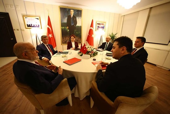 Altı Muhalefet Lideri Üçüncü Kez Buluştu: 'Liyakat Sahibi Bir Aday Belirleyeceğiz'