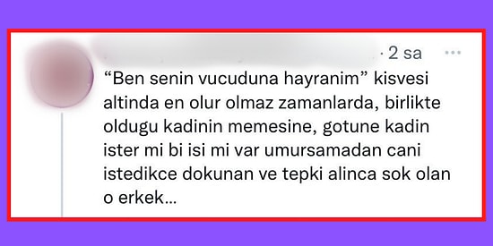 Sevgilisinin Olur Olmaz Zamanlarda Bedenine Dokunmasından Rahatsız Olan Kadının Paylaşımı Tartışma Yarattı