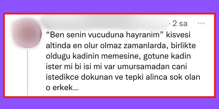 Sevgilisinin Olur Olmaz Zamanlarda Bedenine Dokunmasından Rahatsız Olan Kadının Paylaşımı Tartışma Yarattı