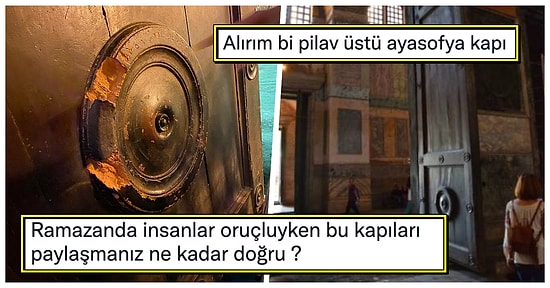 Bizler Ayasofya’nın Kapısının Kemirilmesiyle Yaşadığımız Şoku Atlatamamışken Mizahşörlerden Güldüren Yorumlar