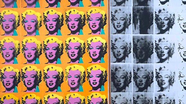 66. Andy Warhol, Marilyn Diptych (1962)