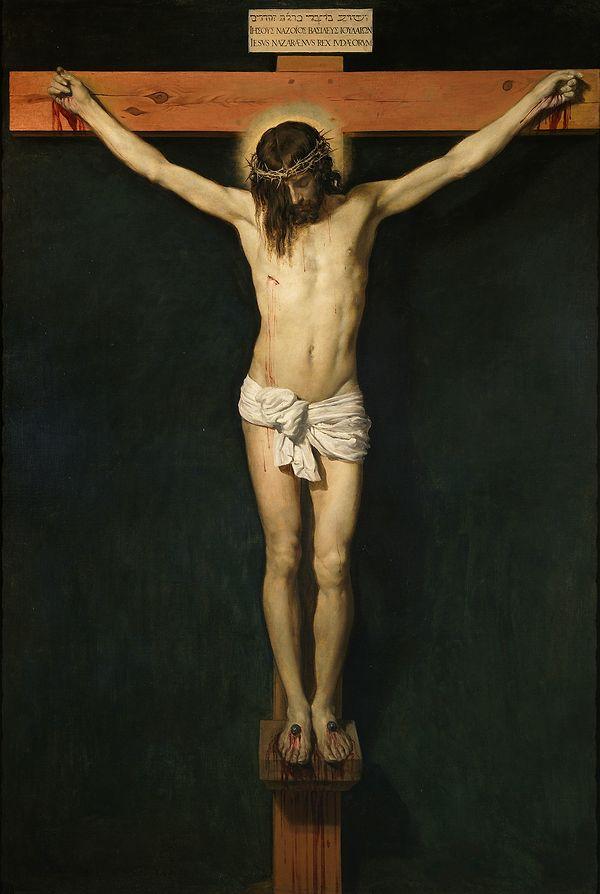 98. Diego Velázquez, Christ Crucified (1632)