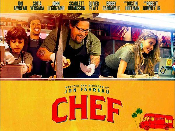 3. Chef / Şef (2014) - IMDb: 7.3