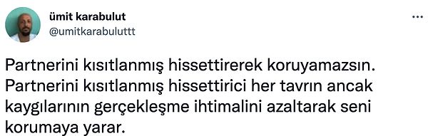 7. İlişkinin dinamiği bozulursa da yine sen zarar görüyorsun.