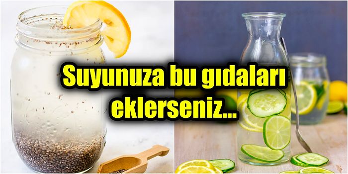 Bardağınıza Ekleyeceğiniz Bu Besinlerle Zorlanarak Su İçmeye Son! Sağlıklı ve Toksin Atmaya Yardımcı Sular