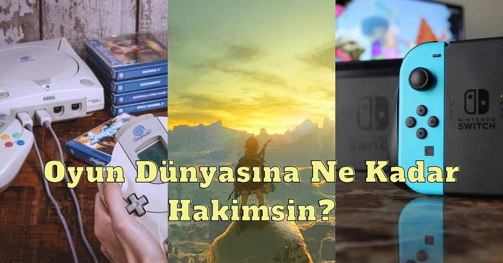 Oyun Tarihiyle İlgili Bu Testi Yalnızca Gerçek Gamerlar Bitirebilecek!