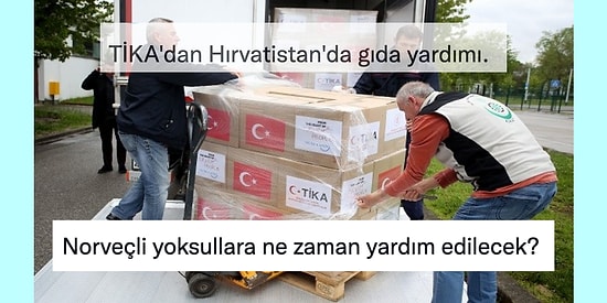 TİKA'nın Avrupa Birliği Ülkesi Hırvatistan'a Yaptığı Gıda Yardımı Tepkileri Beraberinde Getirdi