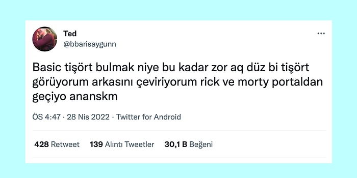 Düz Tişört Bulmanın İmkansız Hale Gelmesinden Salaş Mekan Sandalyesine Son 24 Saatin Viral Tweetleri