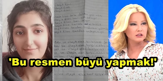 Sevdiği Çocukla Birlikte Olmak İçin Manifest Yapan 18 Yaşındaki Dilek, Müge Anlı'nın Adeta Beynini Yaktı!