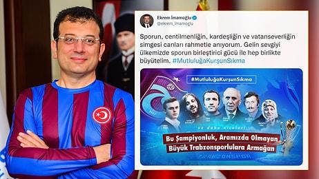 İmamoğlu'nun Trabzonspor Paylaşımındaki 'Eren Bülbül' Hatası Gündem Oldu