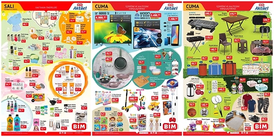 10 - 13 Mayıs BİM Aktüel İndirim Kataloğu