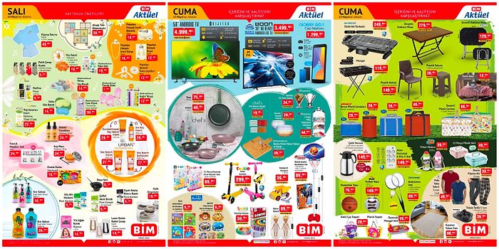 10 - 13 Mayıs BİM Aktüel İndirim Kataloğu