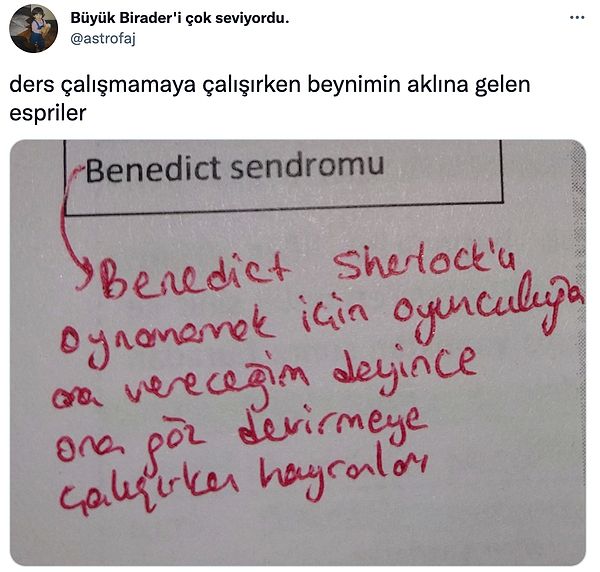 14. Böyle bir sendrom olabilir bence.