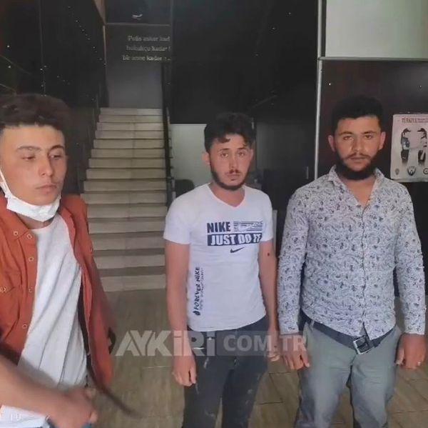 Aykırı.com.tr'den Berat Temiz'in haberine göre, Mersin'in Akdeniz ilçesinde Ferhat Cuvak isimli bir vatandaş, sokakta yürüyen kadınları gizlice kayda alan yabancı uyruklu 3 şahsı yakalattı.