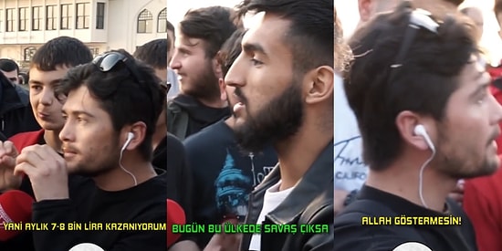 Ayda 7 Bin TL Kazandığını Söyleyen Afgan Sığınmacıya Türk Gencinden Soru: 'Burada Savaş Çıksa Savaşır mısın?'