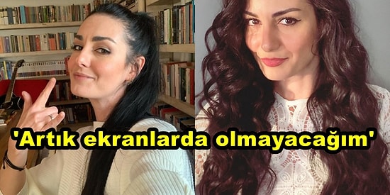 Başarılı Oyuncu Özlem Yılmaz 'Beni Çok Sevdiğim Mesleğimden Uzaklaştırdılar' Diyerek Oyunculuğu Bıraktı