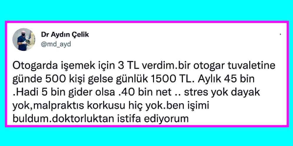 Bir Otogar Tuvaleti İşletmecisinin Gelirini Hesaplayıp Kendi Mesleğiyle Kıyaslayan Doktora Tepki Yağdı