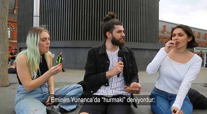 Londra'da Yaşayan İnsanlara Hayatlarında İlk Defa Hurma Yediren YouTuber