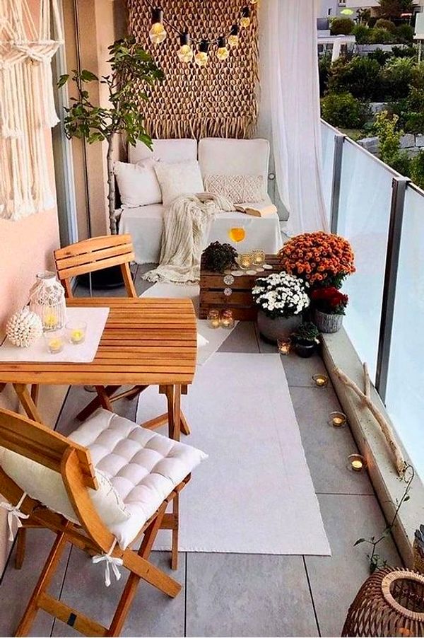 5. Balkon mobilyaları;