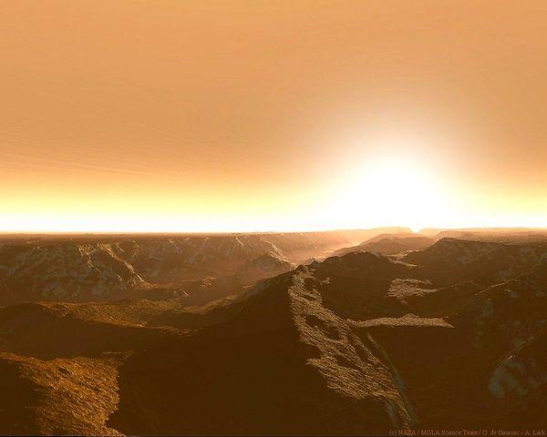 Mars'ın devasa kanyonlarında aylar sürecek bir gezi.
