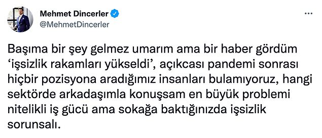 Nitelikli Çalışan Bulamadığından Şikayetçi Olan Hadise'nin Kocası Mehmet Dinçerler'in Yazdıkları Tepki Çekti