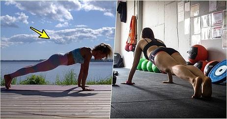 İstikrarlı Bir Şekilde 35 Gün Boyunca Her Gün 2 Dakika Plank Yapan Kadının İnanılmaz Değişimi