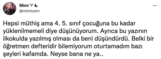 Öğretilenlerin çok ağır konular olduğunu ve çocukları olumsuz etkileyebileceğini düşünenler de oldu.
