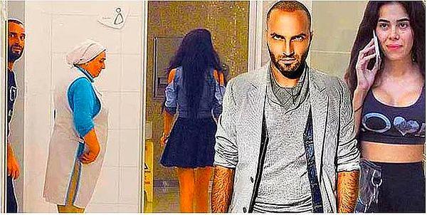 82. Şarkıcı Berkay ile Caner Erkin'in eski eşi Asena Atalay'ın bir AVM'nin tuvaletinden birlikte çıkarken görüntülenmesi