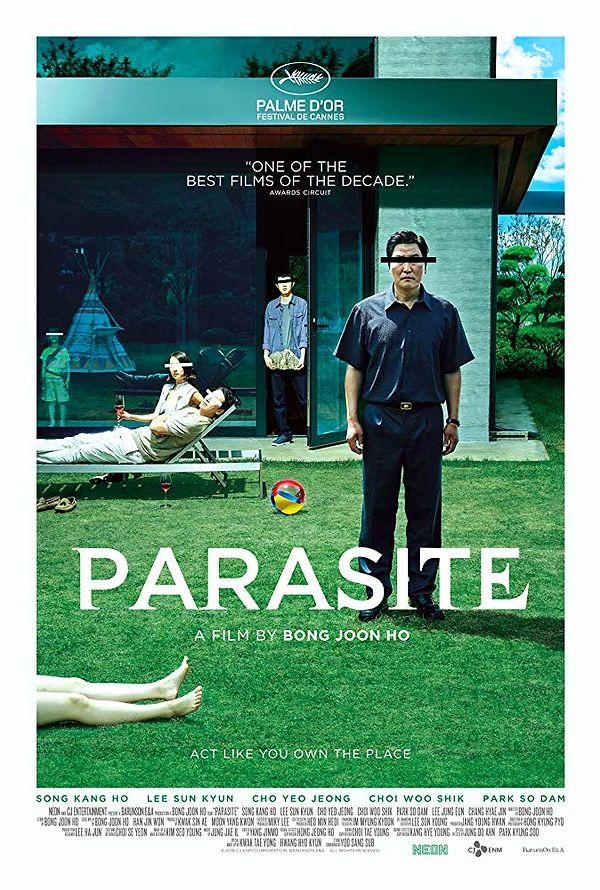 1. Parasite / Parazit (2019) - IMDb: 8.5