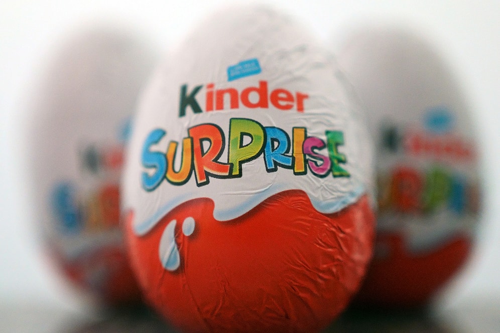 Kinder Çikolatalarındaki Salmonella Belçika'da En Az 62 Kişiye Bulaştı