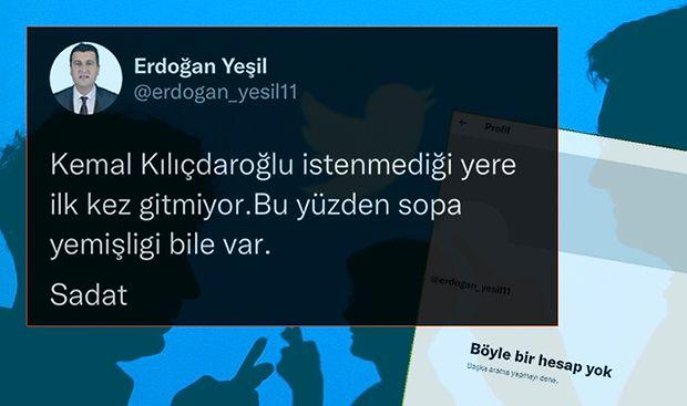 Kılıçdaroğlu'na Saldırıyı Destekleyen AKP'li Yönetici Twitter Hesabını Kapattı
