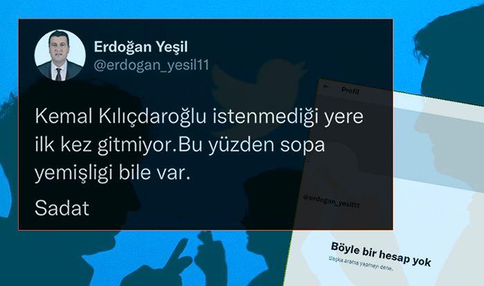 Kılıçdaroğlu'na Saldırıyı Destekleyen AKP'li Yönetici Twitter Hesabını Kapattı