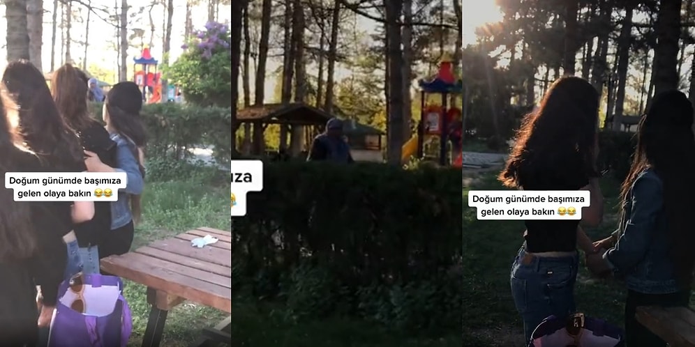 Doğum Günü Kutlayan Genç Kadınlara 'Türkiye Ölüyor, Göbeğinizi Kapatın' Diyerek Ahlak Bekçiliği Yapan Teyze