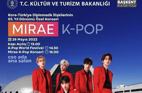 Bakanlık Düzenliyordu: K-Pop Grubu Mirae Konseri İptal Edildi