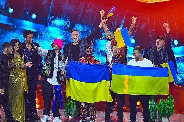 8. Altmış altıncısı düzenlenen Eurovision Şarkı Yarışması'nın 2022 yılı kazananı Ukrayna'nın "Kaluş Orkestra" adlı grubunun Stefania adlı şarkısı oldu.