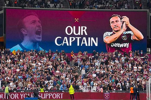 İşte Mark Noble Vedası...