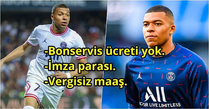 Real Madrid ile Sözleşme İmzalayacak Olan Mbappe'nin Alacağı İmza Parası ve Maaş Aklınızı Başınızdan Alacak