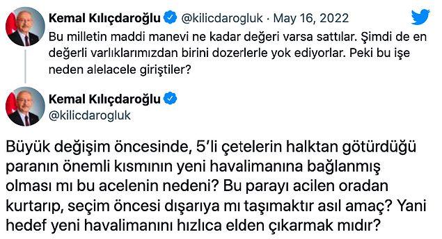 Kılıçdaroğlu'nun açıklaması şu şekilde...