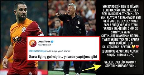 Ali Sami Yen'deki Son Maçta Kadroya Bile Alınmayan Arda Turan'ın Paylaşımları Taraftarları İkiye Böldü
