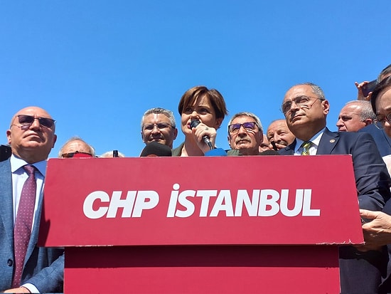 CHP'li Kaftancıoğlu, Yıkımın Başladığı Atatürk Havalimanı'nda: Geldikleri Gibi Gidecekler!