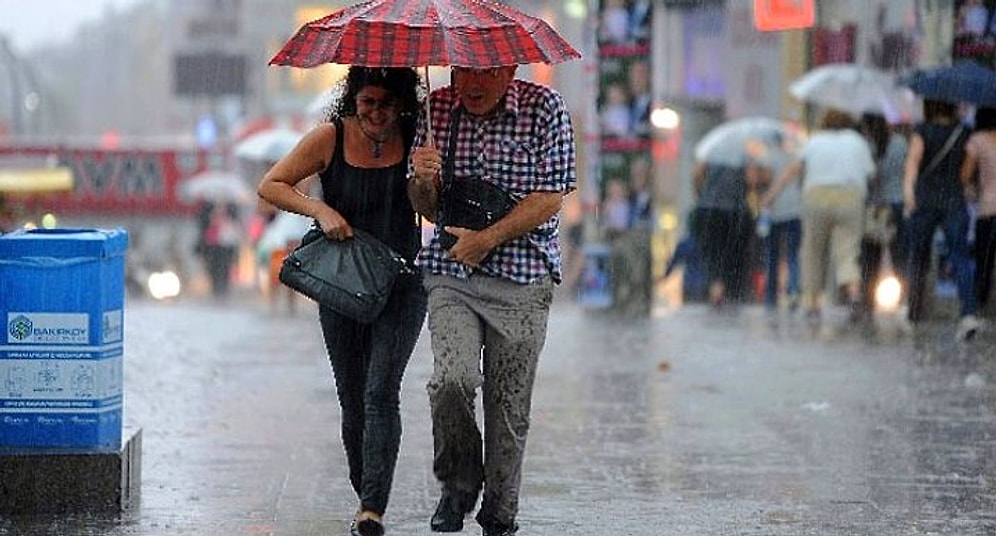 İstanbul İçin Kuvvetli Yağış Uyarısı! Bugün Yağmur Ne Zaman Yağacak?