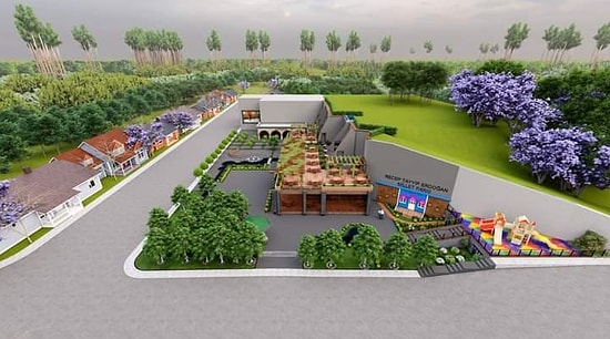 13 Bin Nüfuslu İlçeye 4,7 Milyon TL’lik RTE Millet Bahçesi