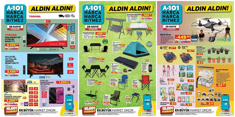 26 Mayıs 2022 A101 Aldın Aldın Kataloğu