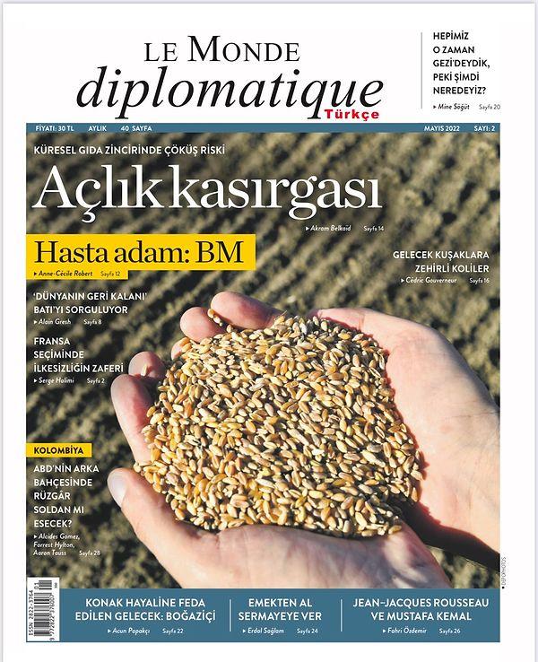 Fransız Le Monde'nin Türkiye'de yayın hayatına başlayan Le Monde Diplomatique Türkçe’nin ikinci sayısı ise bu kapakla çıktı👇